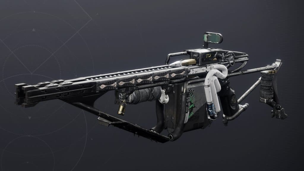 The Exotic Kinetic linear fusion rifle Arbalest in Destiny 2.
