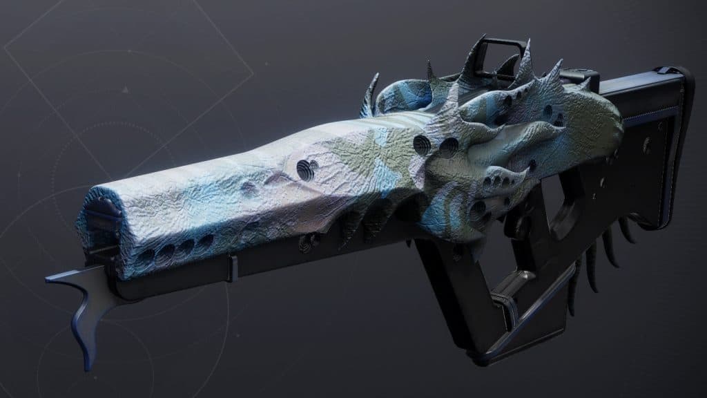 The legendary solar linear fusionr rifle Briar's Contempt in Destiny 2.