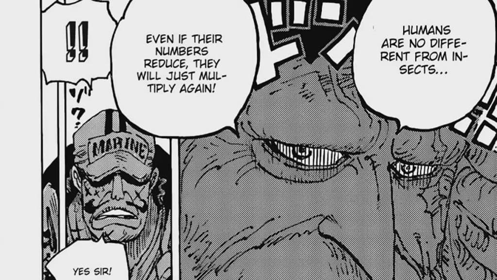 Sebuah panel dari manga One Piece chapter 1090