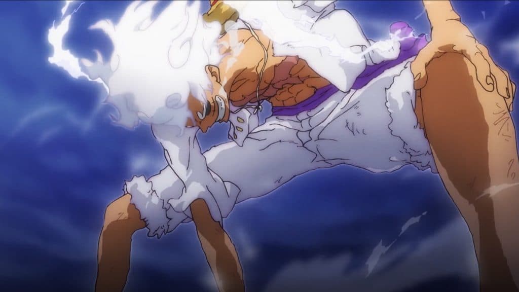 One Piece Gear 5 transformation