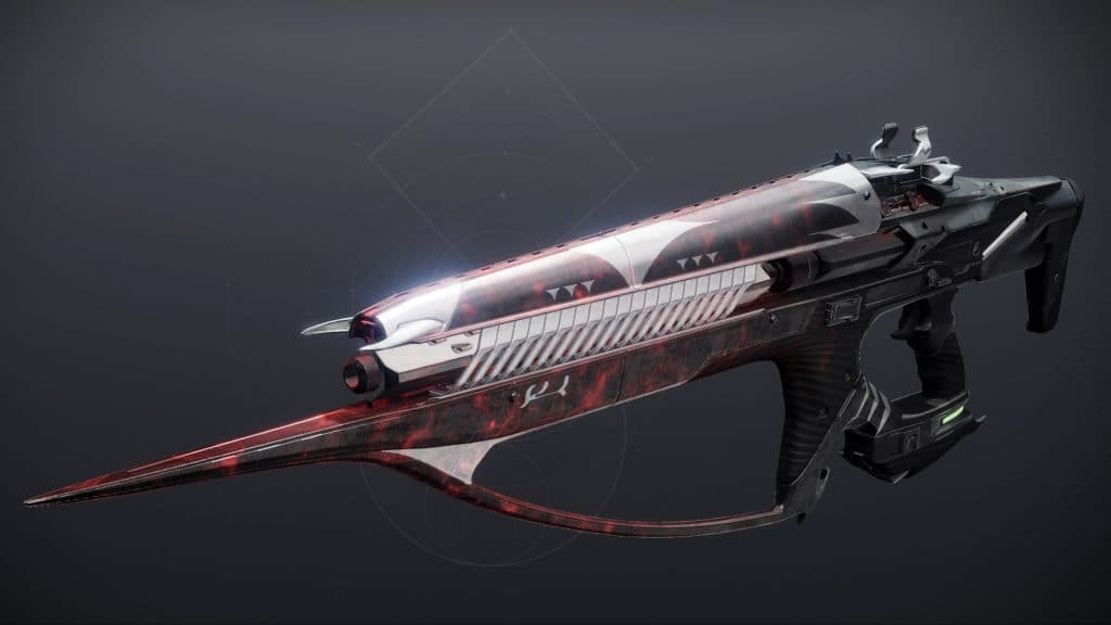 The legendary arc linear fusion rifle Stormchaser in Destiny 2.