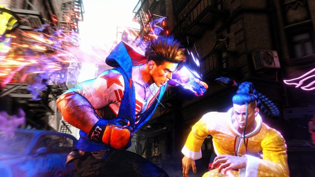 A screenshot from the game Street Fighter 6