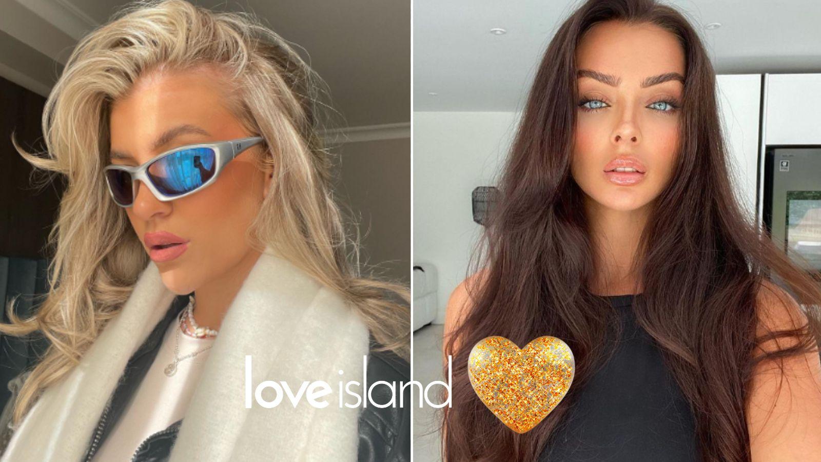 Molly and Kady from Love Island