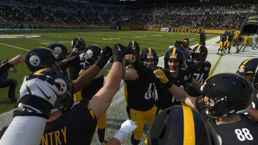 Steelers in madden 24