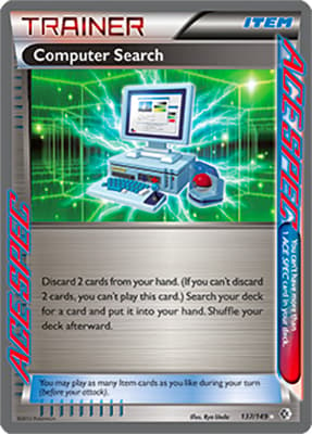 Computer Search Ace Spec Pokemon card