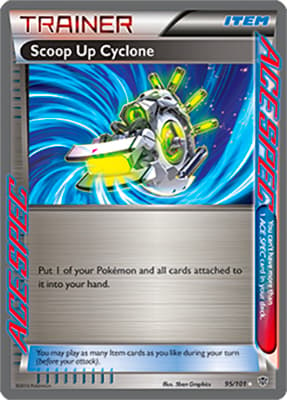 Scoop Up Cyclone card
