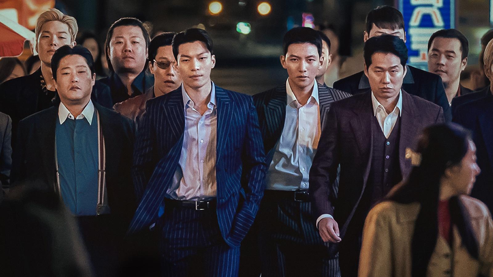 Disney+'s main poster for The Worst of Evil with Wi Ha-joon and Ji Chang-wook