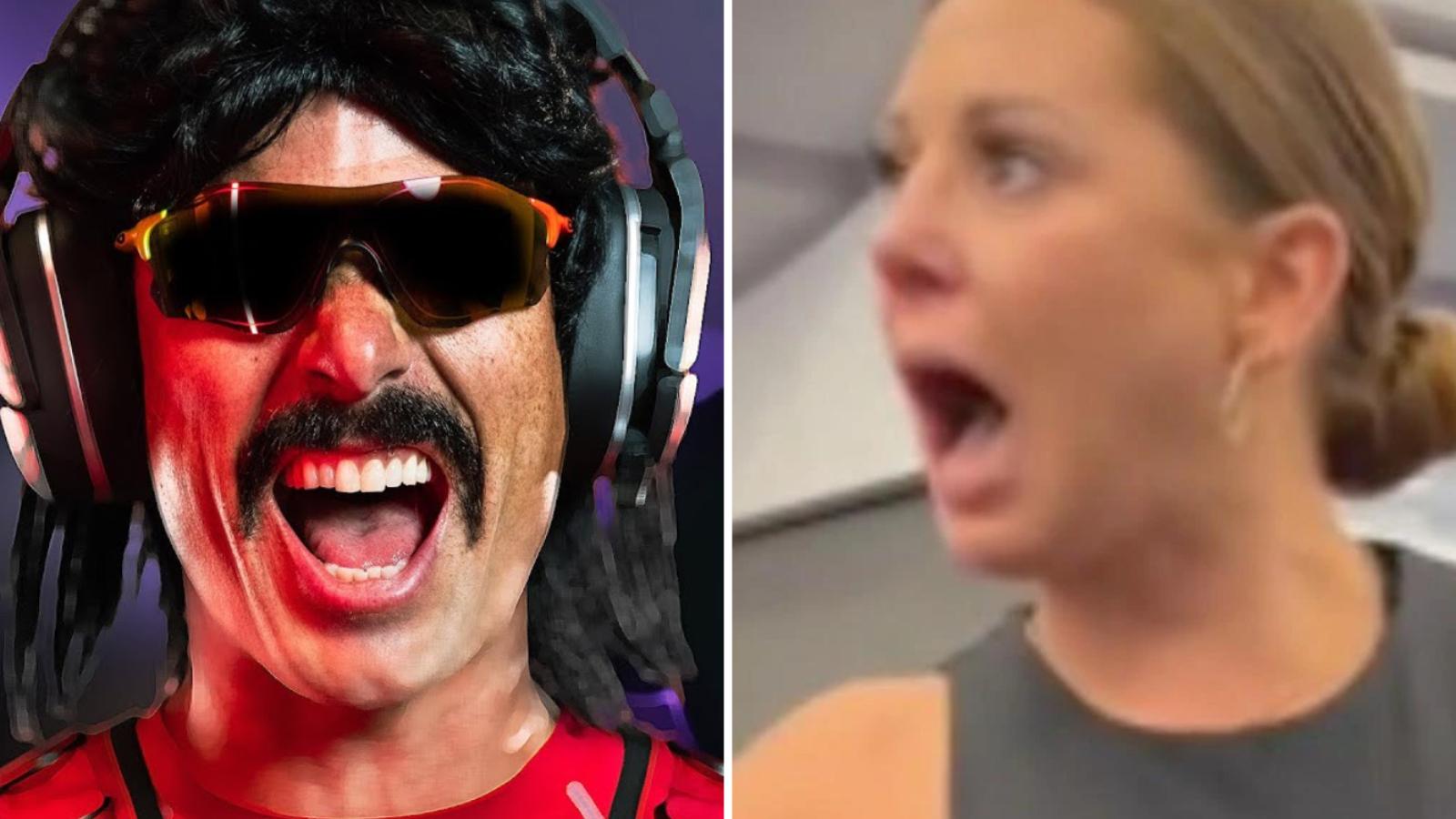 dr disrespect comments on not real plane woman