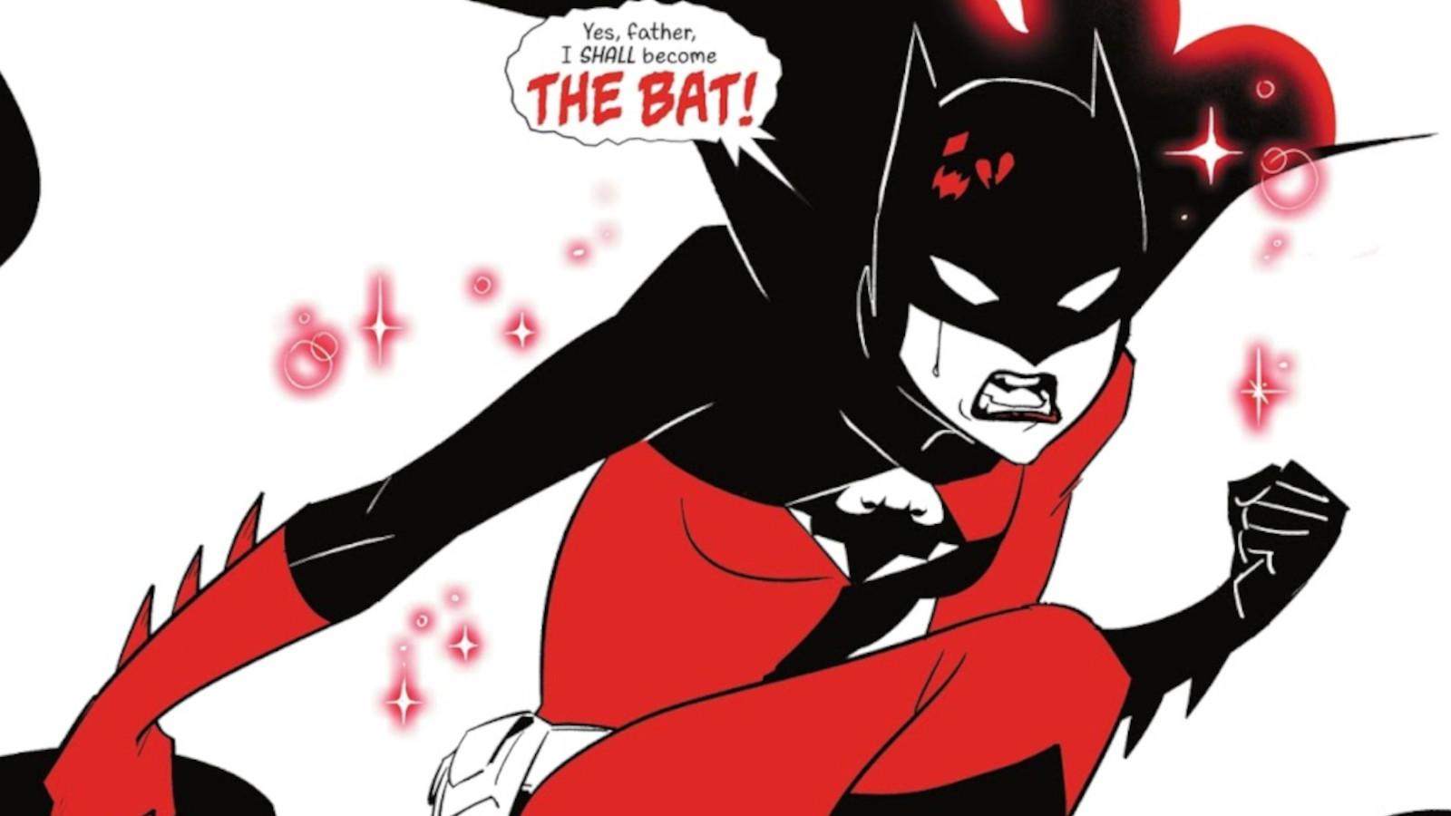 Harley Quinn becomes Batman.