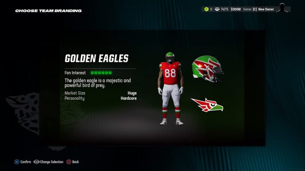 Relocation team name option in Madden 24