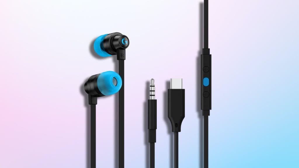 Logitech G333 wires gaming earphones