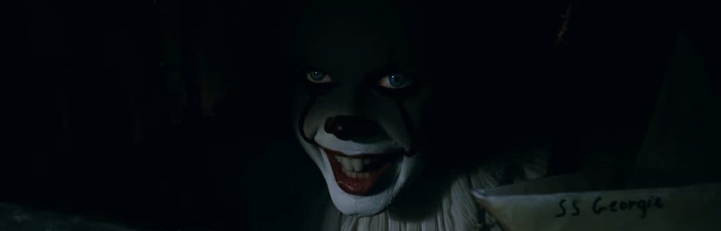 Pennywise in It Chapter One, the highest-grossing horror movie ever made