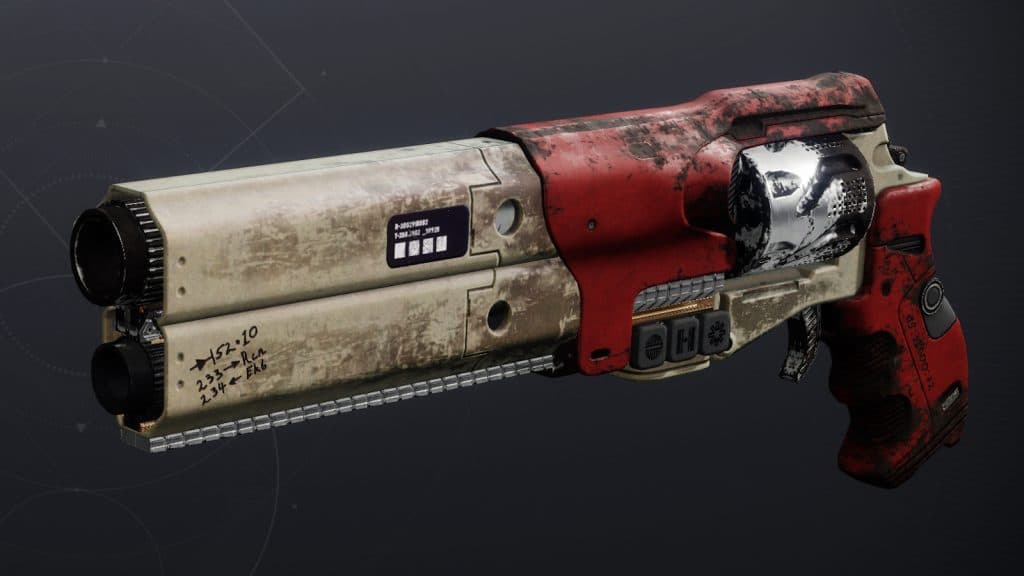 Warden's Law legendary hand cannon reissued in Destiny 2 Season of the Witch.