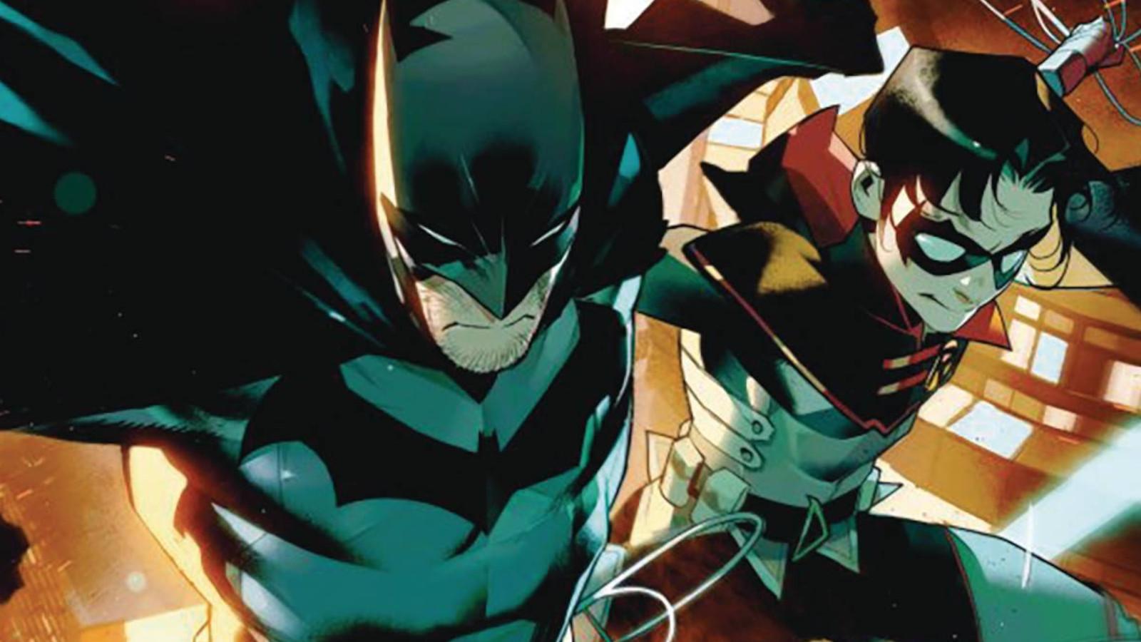 Batman and Robin #1 cover art
