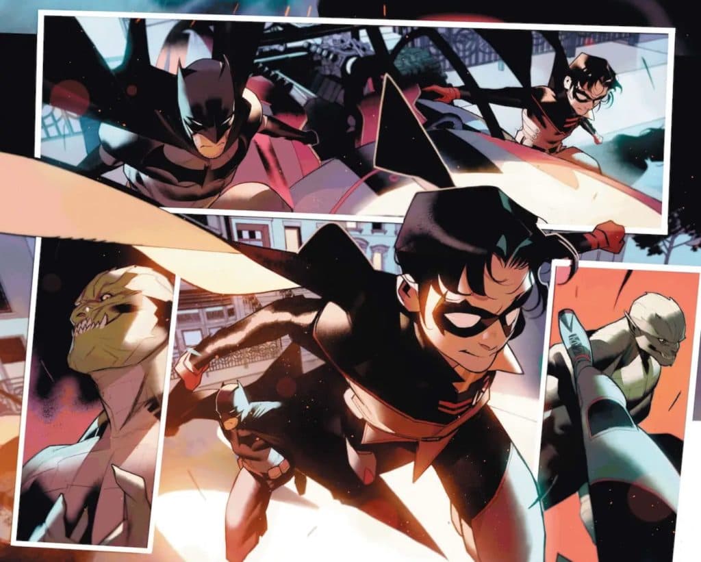 Bruce and Damian are equals in Batman and Robin #1