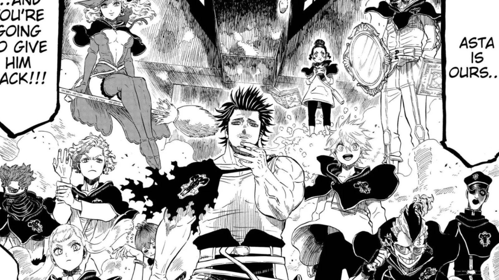 A panel from Black Clover