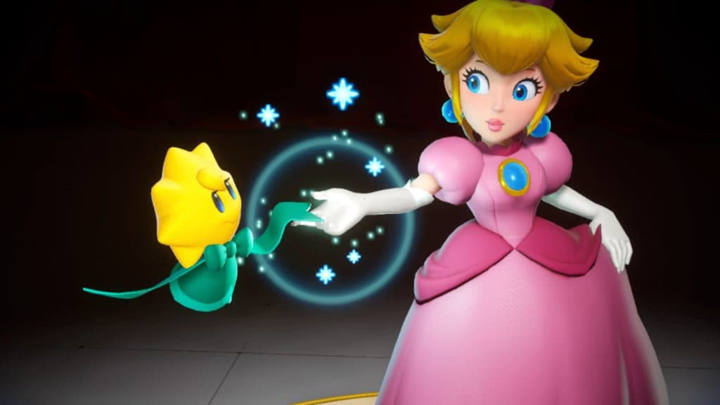 Screenshot from announcement of Princess Peach game