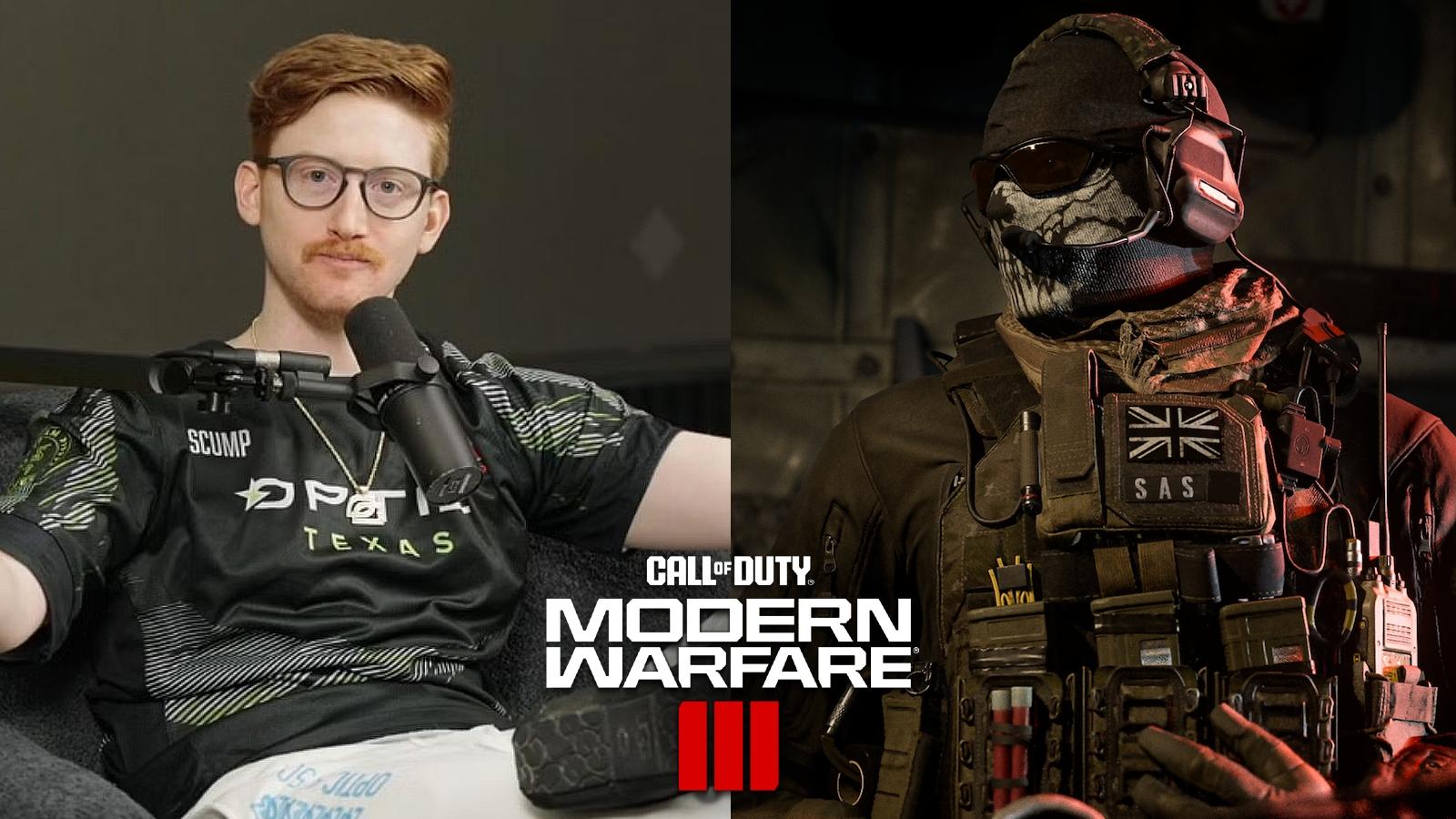 Scump and Operator in Modern Warfare 3 with MW3 red logo