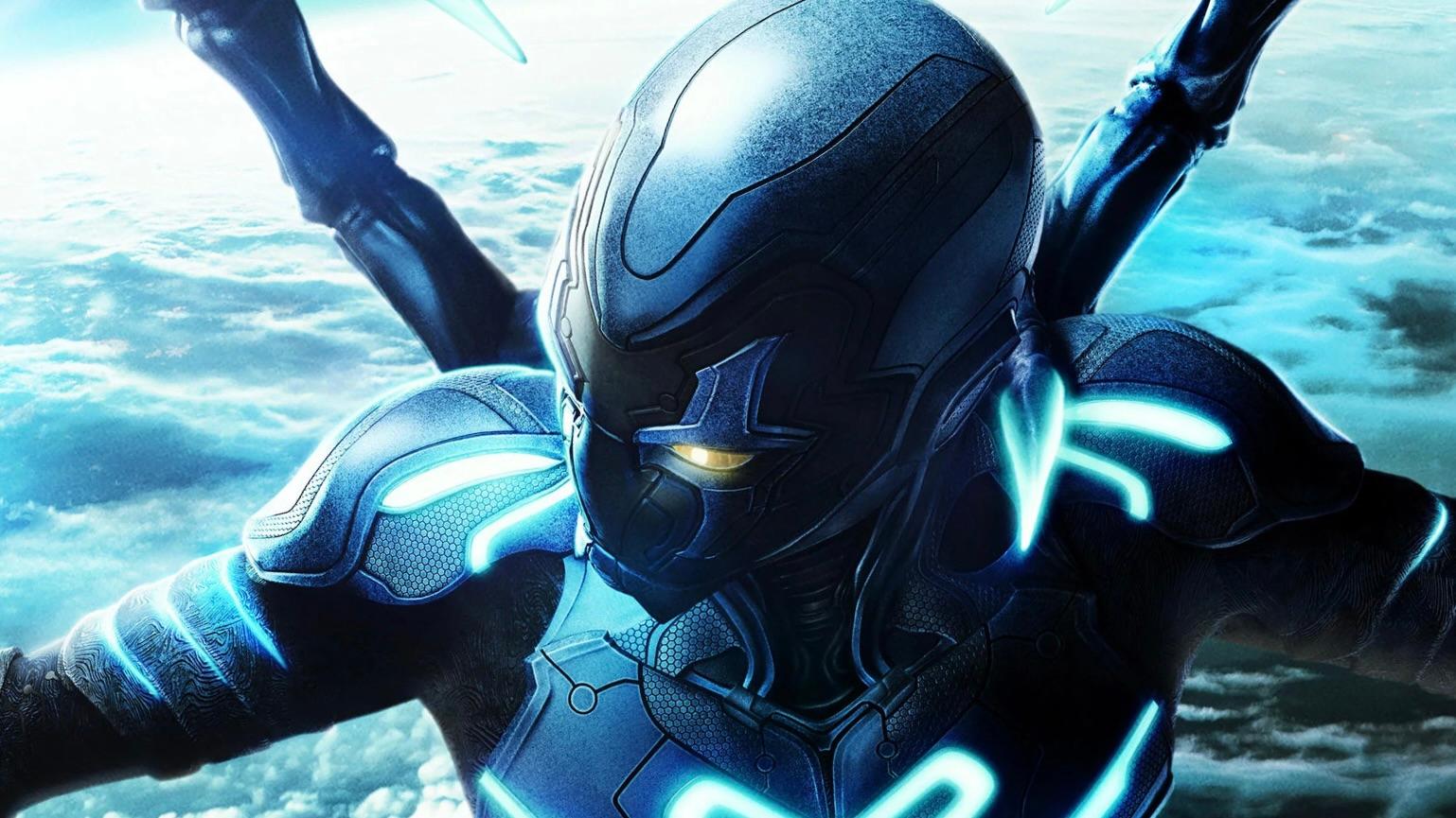 An image from the Blue Beetle movie.