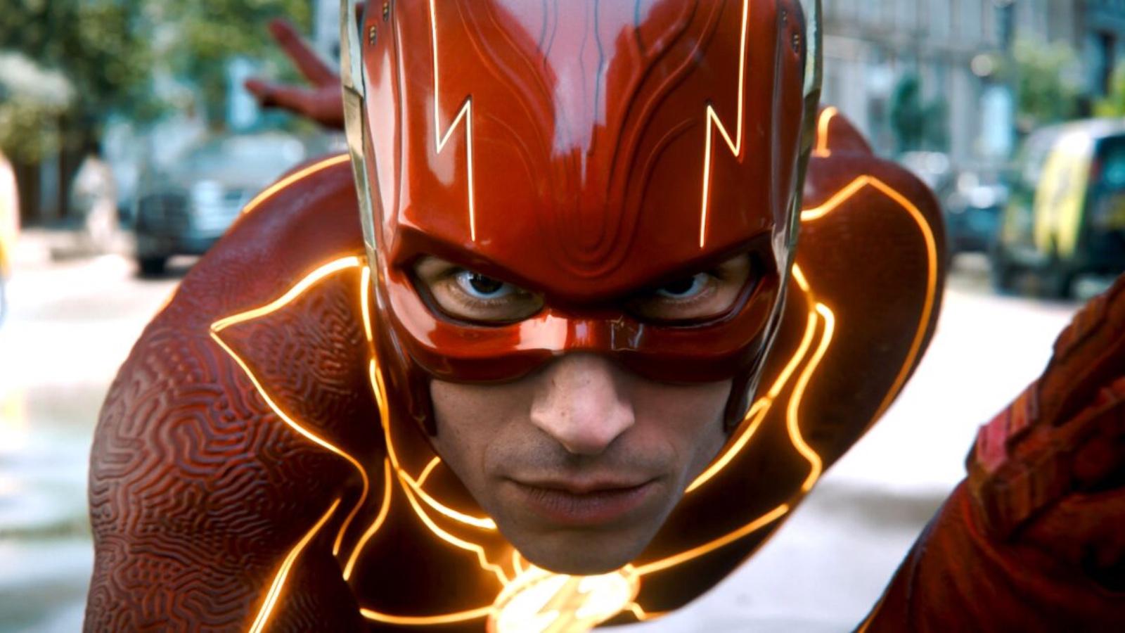 The Flash movie starred Ezra Miller as two version of Barry Allen.