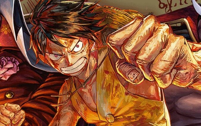 One Piece Card Game: Monkey D Luffy ready to battle