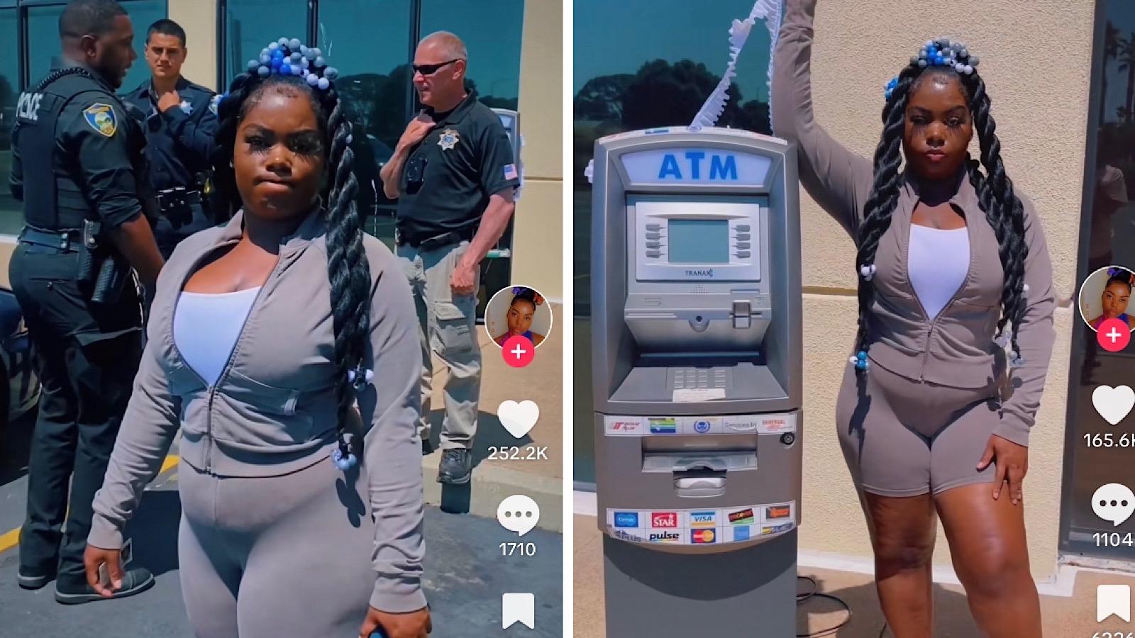 TikToker Jada Holmes had the police called on her for viral 'make anything a bag' trend.