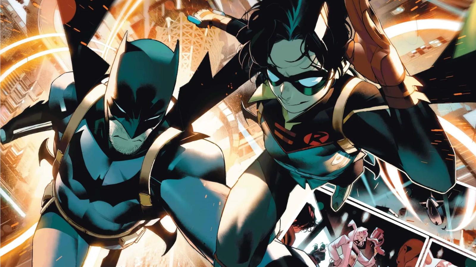 Batman and Robin #1 alternate cover art