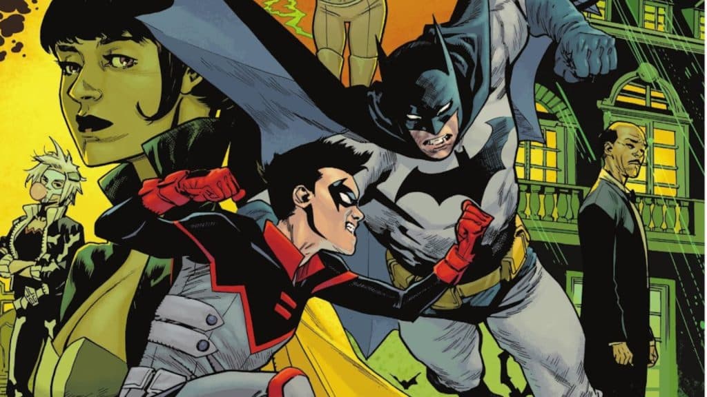 Batman vs. Robin #1 cover art
