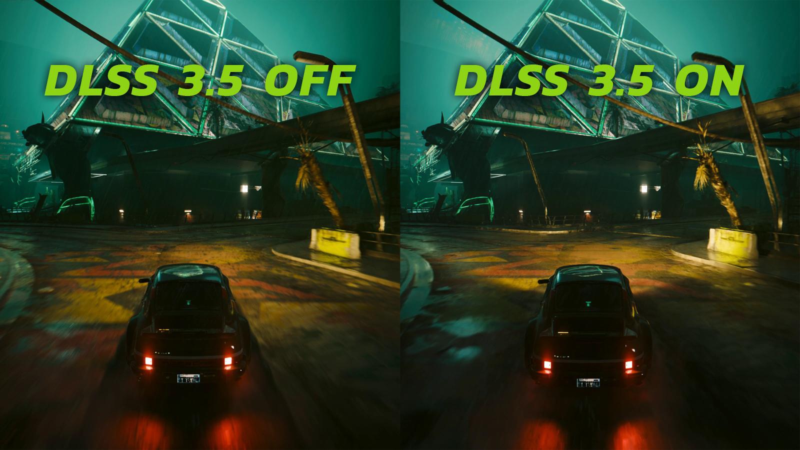 DLSS 3.5 comparison