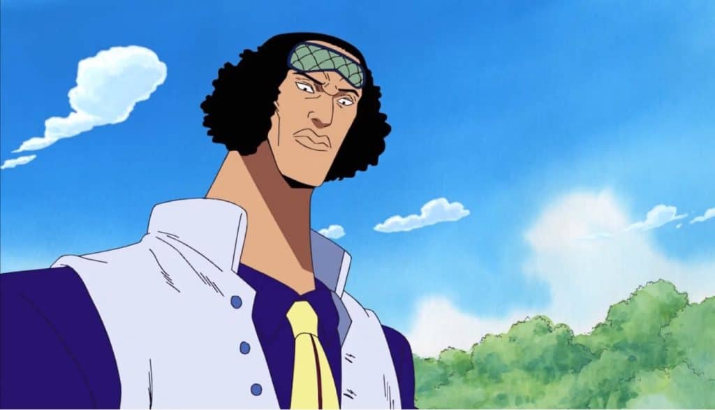 An image of Kuzan in Water 7 Saga of One Piece
