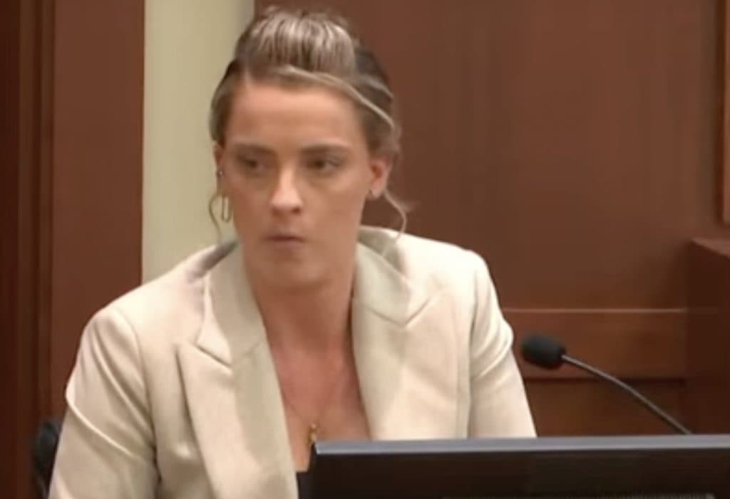 Whitney Heard Henriquez at the Depp v Heard trial