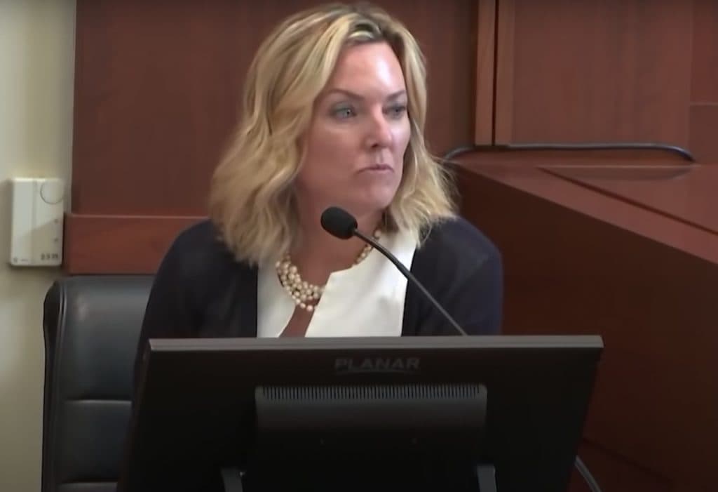 Dr Dawn Hughes at the Depp v Heard trial