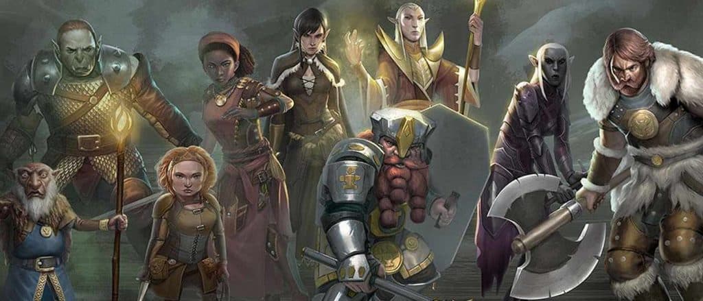 D&D Multiclass - adventurers of all classes group together