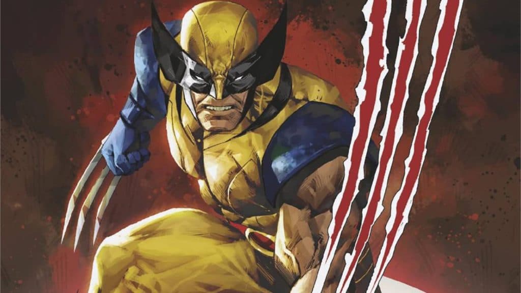 Wolverine menebaskan cakarnya
