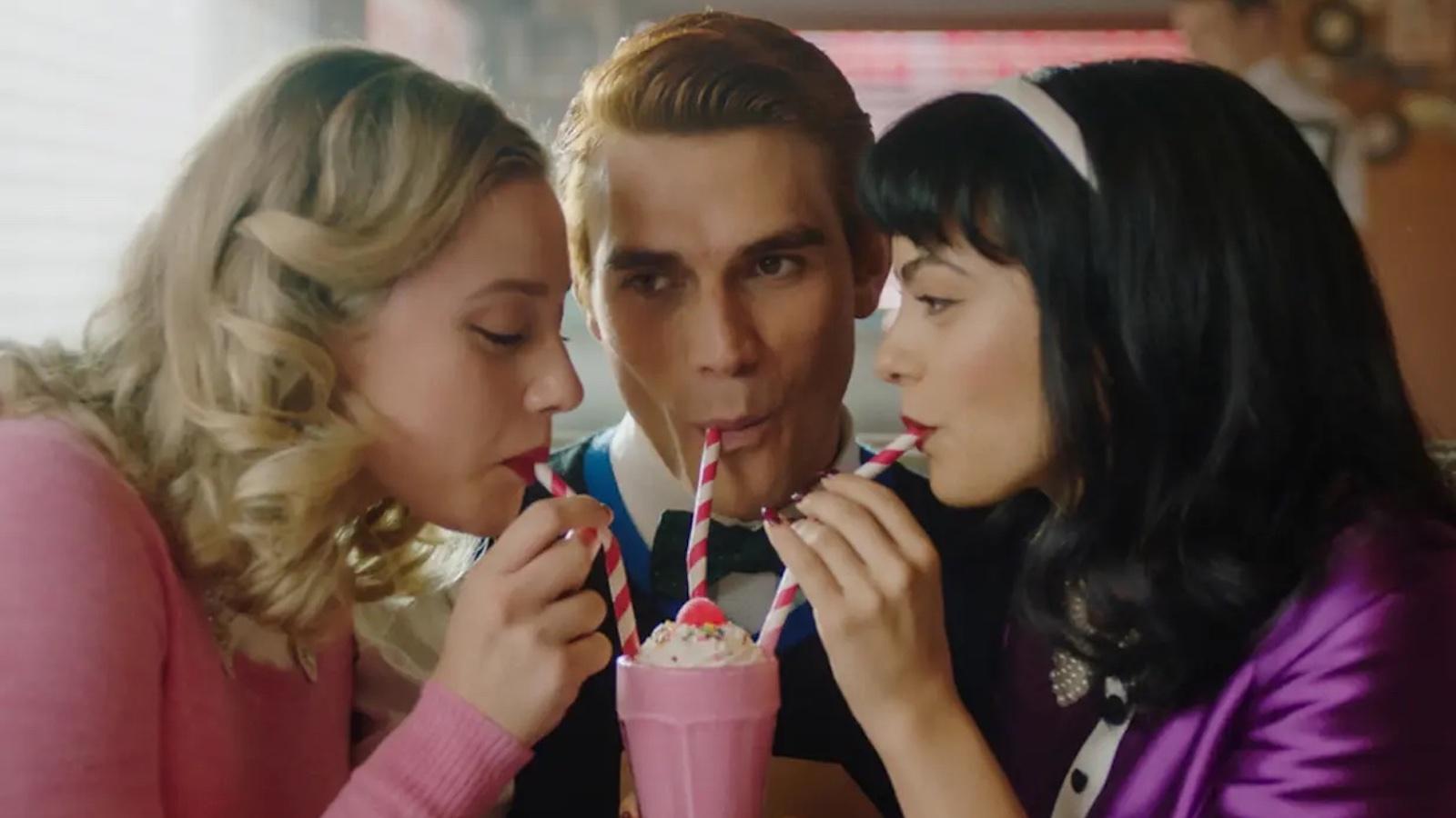 Betty, Archie and Veronica in Riverdale