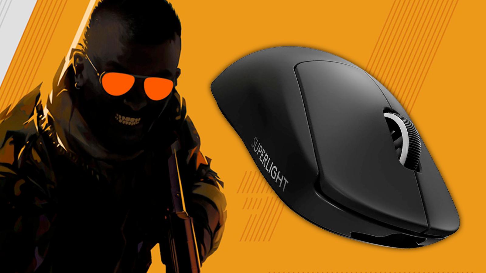 Counter Strike 2 key art with Logitech G Pro X mouse