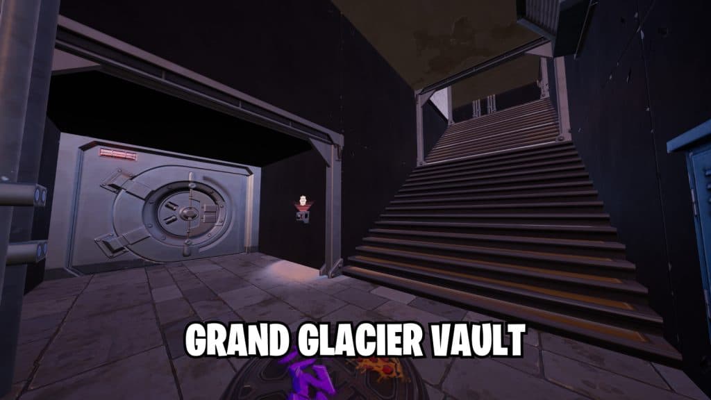 Grand Glacier vault in Fortnite