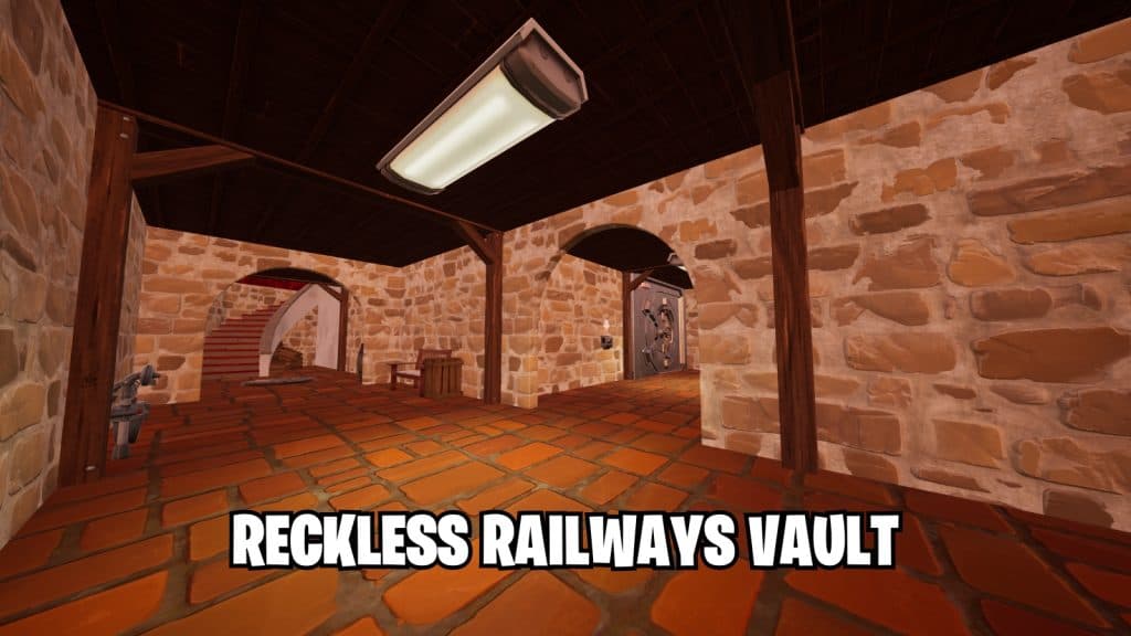 Reckless Railways vault in Fortnite