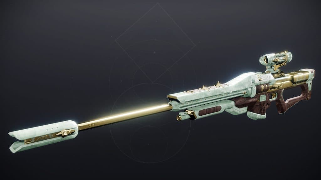 Locus Locutus legendary Stasis Sniper Rifle in Destiny 2.
