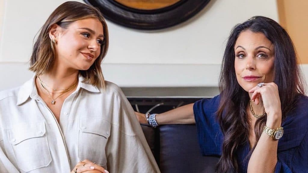 Bethenny Frankel with Raquel Leviss on the 'Just B With Bethenny Frankel' podcast.