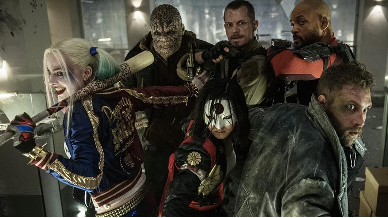 The cast of 2016's Suicide Squad