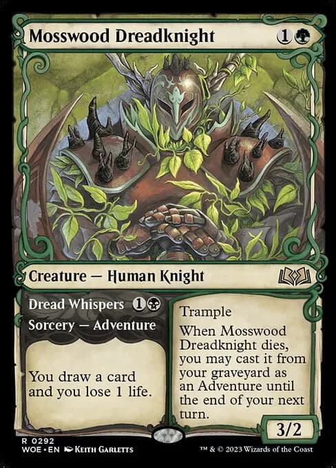 MTG Wilds of Eldraine best cards - green knight