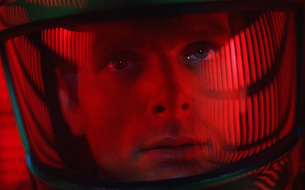 Keir Dullea in 2001: A Space Odyssey