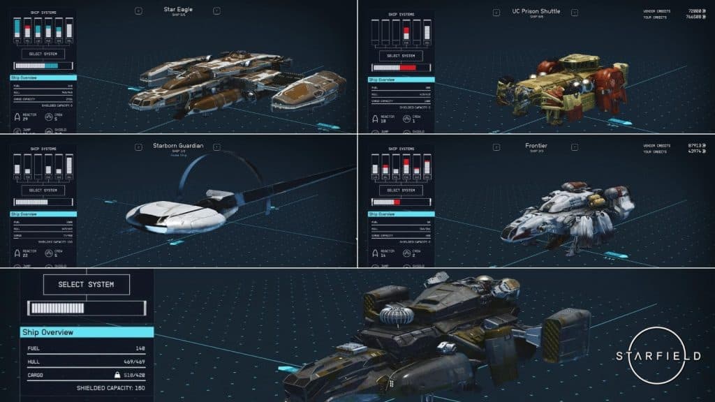 Free Ships in Starfield