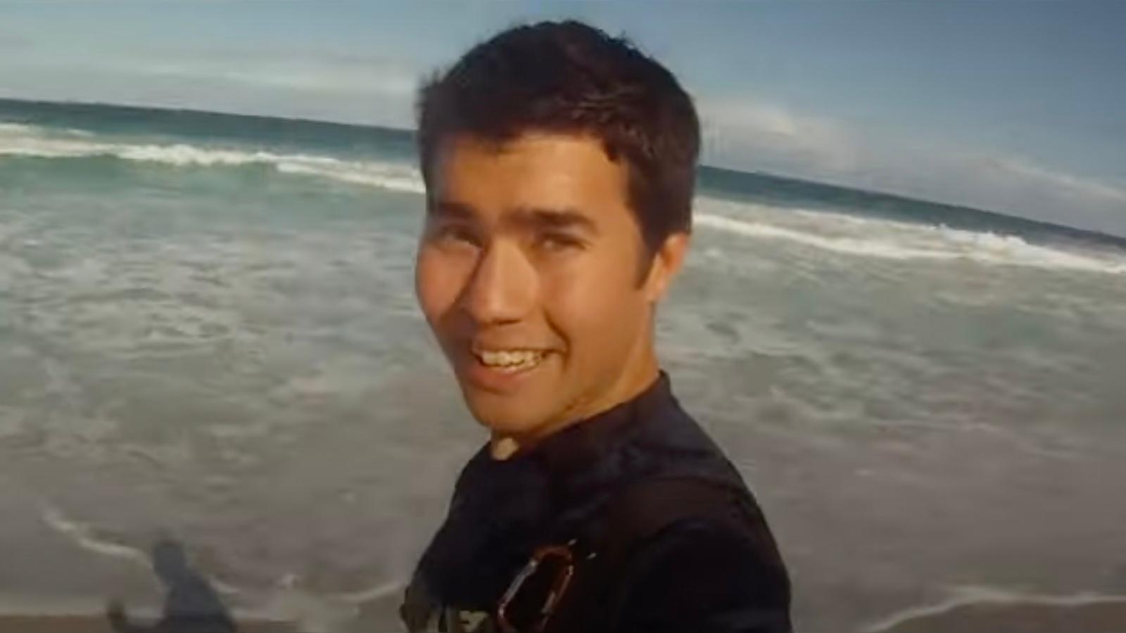 Image of John Chau in The Mission trailer