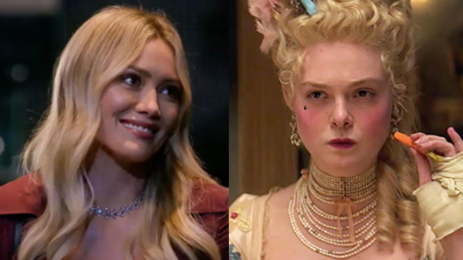 Hillary Duff in How I Met Your Father and Elle Fanning in The Great