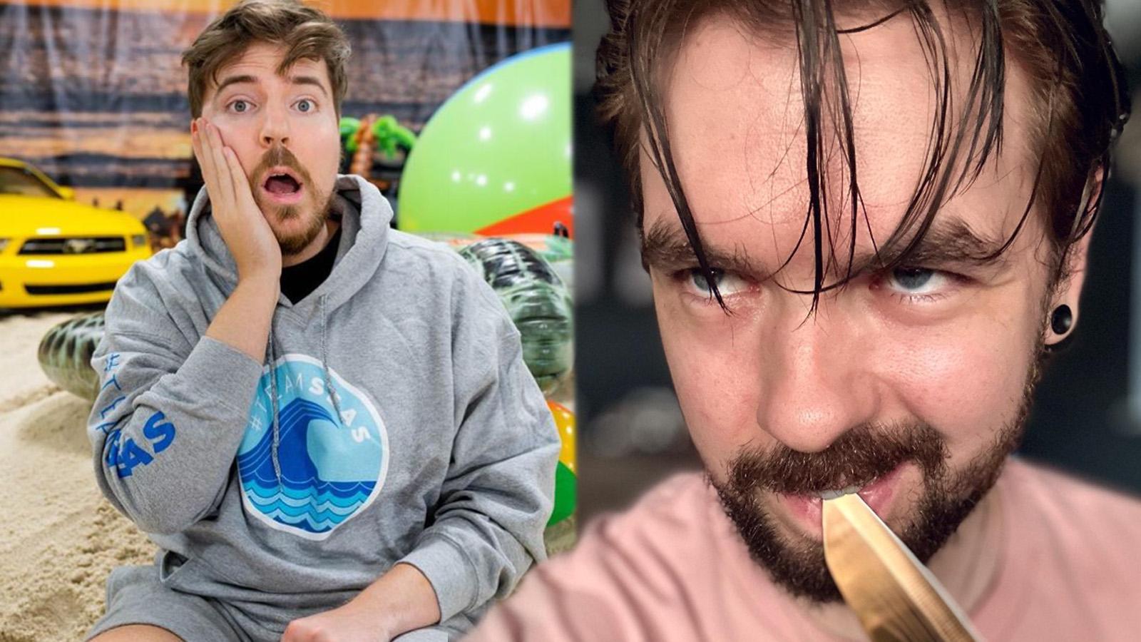 MrBeast claps back after Jacksepticeye claims he ruined YouTube