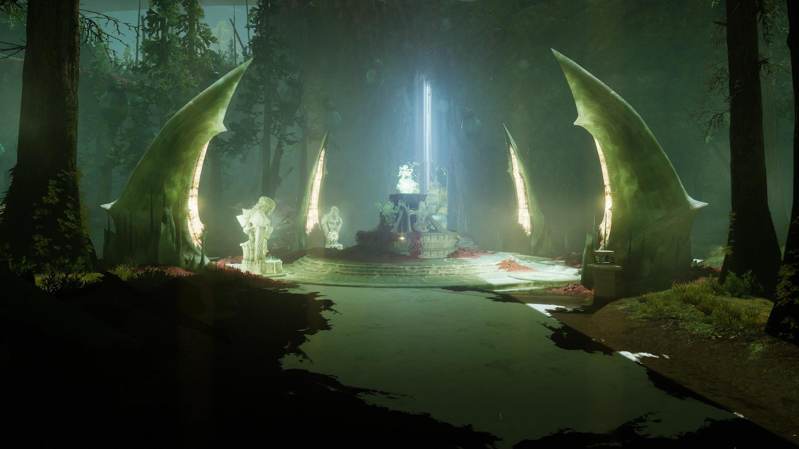 Ghosts of the Deep dungeon entrance in Destiny 2.