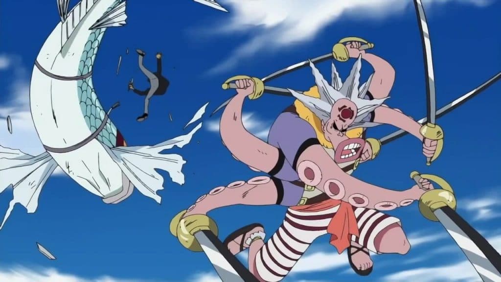 An image of Hatchan from One Piece