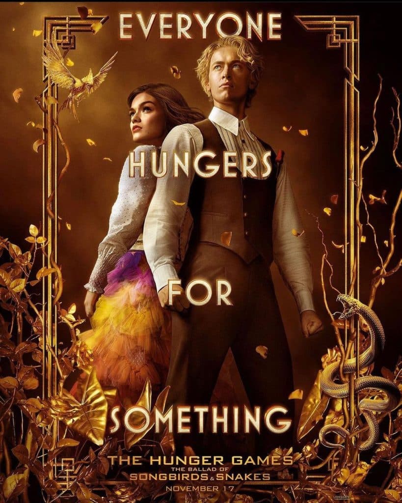 Poster for the upcoming Hunger Games prequel movie